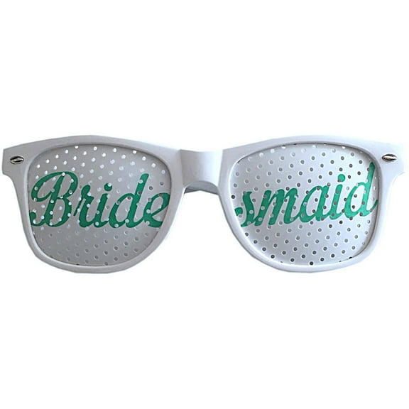 Bridesmaid Wedding Party Sunglasses, Green