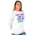 thumbnail image 3 of Inspirational Gotta Shine Quote Women's Long Sleeve T Shirt Brisco Brands S, 3 of 6