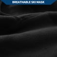 thumbnail image 3 of Mascarilla Balaclava con bufanda de Unique Bargains, capucha larga para esquí y sol, máscaras para motocicleta y ciclismo, transpirable, gris oscuro, 3 of 6