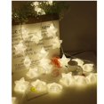 thumbnail image 4 of Coofit Chaîne Lumineuse à Piles 9,8 Pieds 20 LEDs Forme d'Étoile Fée Lumière Chaîne Lampe, 4 of 10