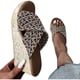 thumbnail image 3 of Calzado informal para mujer, zapatos de playa con plataforma de tacón inclinado de fondo grueso, sandalias Wmkox8yii sa620, 3 of 9