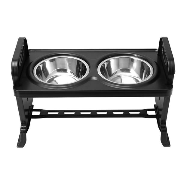 Large Adjustable Dog Bowl Stand Dog Bowl Set Elevated Dog Bowl Large