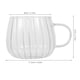 thumbnail image 2 of Taza de café de vidrio, taza de agua transparente con asa, taza de agua de vidrio, taza de café para el hogar o la oficina, 2 of 7