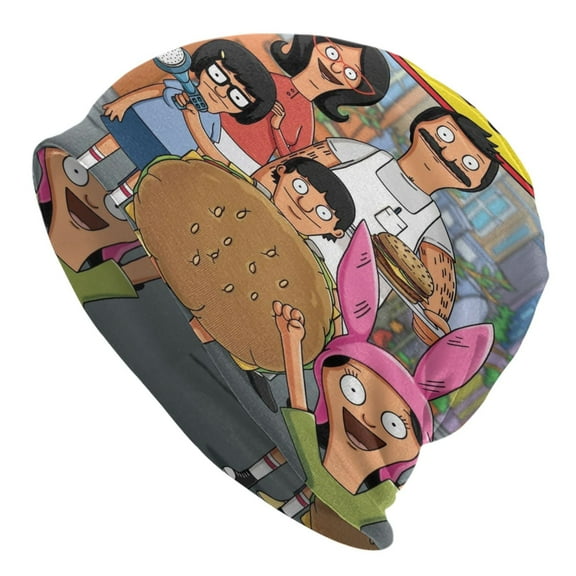 Bob's Burgers Beanie Hat Cap 3D Print Soft Slouchy Beanies Hat