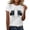 #0185-White, variant on Women Casual Humor Tees, Short Sleeve Round Neck Blouses with Funny Print Design, Soft Stretchy Graphic Tops for Spring Summer, Daily Party Vacation Essential Wear Gift