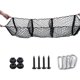 thumbnail image 1 of Bolsa para maletero , soporte resistente de bolsillo estirable para carga de camiones , 3 bolsillos L Macarena Red de almacenamiento de maletero de coche, 1 of 8