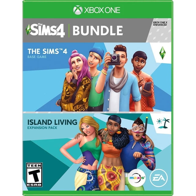 THE SIMS 4 PLUS ISLAND LIVING BUNDLE- Xbox One Electronic Arts Xbox One
