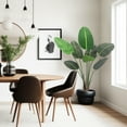 thumbnail image 4 of Artificial Bird of Paradise Plant, Faux Tropical Palm Tree, Fake Banana Leaf Tree Potted Silk Plant for Home Decor, 4 of 7