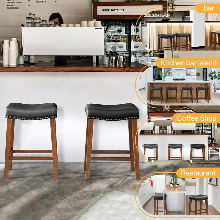 Cambridge 26 Counter Height Kitchen Stools - Walmart.com