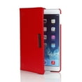 thumbnail image 2 of Apple iPad Air Case(iPad 5th Gen, 2013 Model)Tablet - 360 Degree Rotating Stand Folio PU Leather Smart Classic Cover Case with Built-in Magnet for Auto Sleep & Wake feature & Stylus Holder, Red, 2 of 8