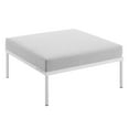 thumbnail image 2 of Harmony Sunbrella Outdoor Patio Aluminum Ottoman, 2 of 6