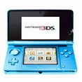 thumbnail image 2 of Nintendo 3DS Handheld Video Game Console with Carrying Case and 4GB SD Card - Light Blue (Refurbished), 2 of 6