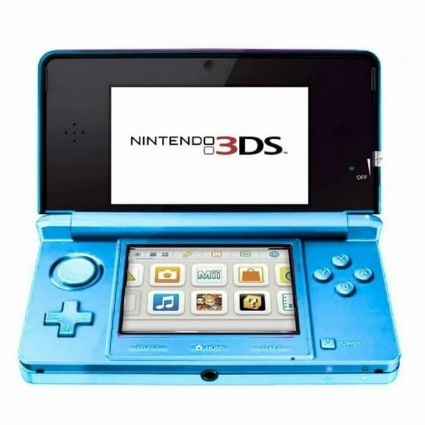 3DS Consola de Videojuegos Portátil Juegos Retro - Azul Claro (Reacondicionado)