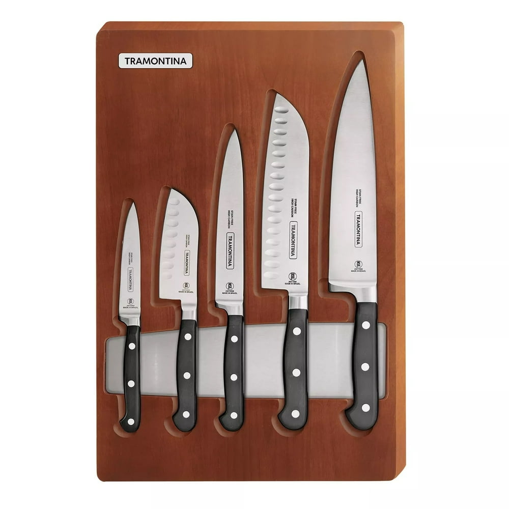 5Piece Professional Cutlery Set with Tray