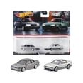 thumbnail image 1 of Minicoche Hot Wheels HYF04 Premium, paquete de 2 unidades, Nissan Sentra SE-R/Nissan Silvia (S13) del 91, 1 of 1