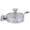 Silver, variant on erfcxs Hamburger Patty Maker Non Stick Round Burger Thickness Adjustable Burger Maker Aluminum Alloy Meat Patty Maker Kitchen Gadgets For BBQ Barbecue Grilling