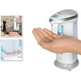 thumbnail image 5 of Cheerful Gifts Soap Magic Automatic Soap Dispenser Touch less counter-top liquid soap dispenser waterproof base for Kitchen and Bathrooms regular soap, lotion or Sanitizer w/Light up and Chime, 5 of 8