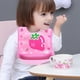 thumbnail image 4 of Baby Bibs with Soft Plastic Food Catcher - Drool and Feeding Bib-shape1, 4 of 4