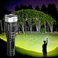 thumbnail image 1 of Yunuuuoa 5 Packs Lampe de Poche à Mise au Point Réglable Rechargeable Type-C LED avec Affichage Numérique Faisceau Fort pour Camping Randonnée Urgence Extérieur, 1 of 7