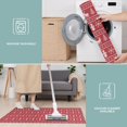 thumbnail image 6 of Red Christmas Knitted Pattern Kitchen Rugs Sets Of 3,Kitchen Runner Rugs Non Skid Washable,Decorative Kitchen Floor Mats for Kitchen,Sink,Laundry,17"x30"+ 17"x47" + 17"x59", 6 of 6