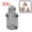 Grey, variant on Warm Hooded Cotton Dog Sweatshirt Hooded Pet Winter Clothes Coat Grey M