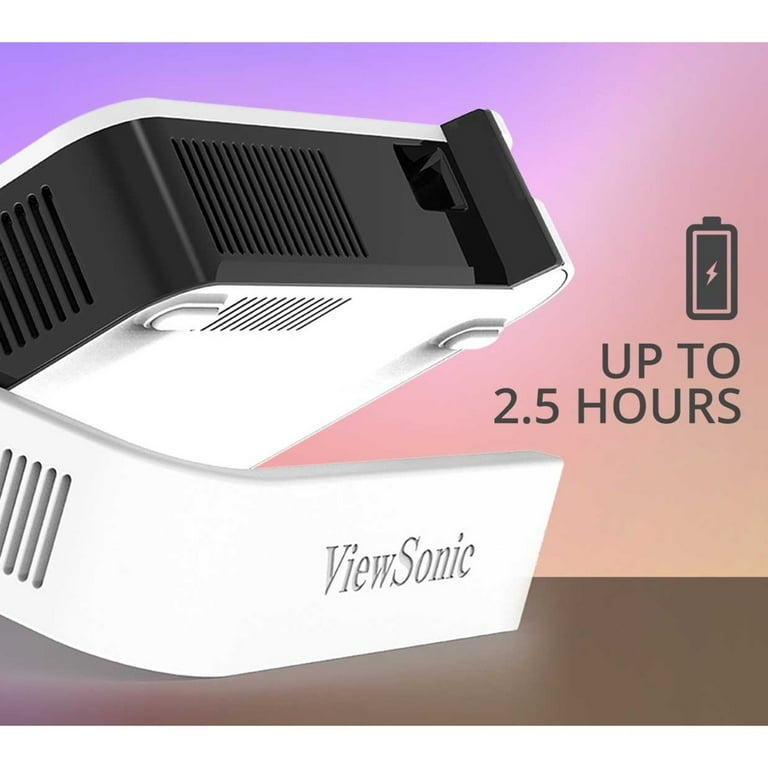 ViewSonic M1 Mini Bluetooth 480P HD LED Mini Projector with ViewSonic M1 Mini Bluetooth 480P HD LED Mini Projector with