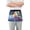 Colorful Galaxy with Stars, variant on Server Apron with 3 Pockets Waterproof Waitress Waist Short Apron for Man Woman Skeleton Relaxing on Swimming Ring 12 Inches