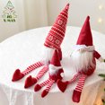 thumbnail image 4 of KG Navidad estilo caliente venta al por mayor nuevo diseño Adornos De Navidad 27 cm tejido gnomos sin rostro decoraciones navideñas muñeco elfo De Navidad, 4 of 4