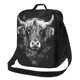 thumbnail image 1 of Fotbe Geometric Bull Design Lonchera Bolsa de Almuerzo para Hombres y Mujeres, Lonchera de Gran Capacidad, Bolsa de Almuerzo Reutilizable, Bolsa Térmica Aislante, 1 of 7