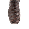 thumbnail image 5 of FERRINI Women's Bronco Square Toe Boots, Color: Chocolate, Size: 8.5-B, 5 of 6