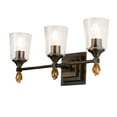 thumbnail image 2 of Lucas McKearn Vetiver 1-light Acorn-shaped Bath Vanity Light in Gold Leaf, 2 of 5