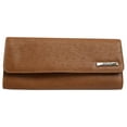 thumbnail image 1 of Kenneth Cole Reaction Women's Ostrich Elongated Clutch Wallet, 1 of 7