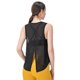 thumbnail image 3 of Ropa de yoga de malla, camiseta sin mangas, chaleco de fitness holgado para mujer, top deportivo para correr, 3 of 5
