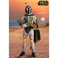 thumbnail image 2 of Kid's Deluxe Star Wars Boba Fett Costume, 2 of 14