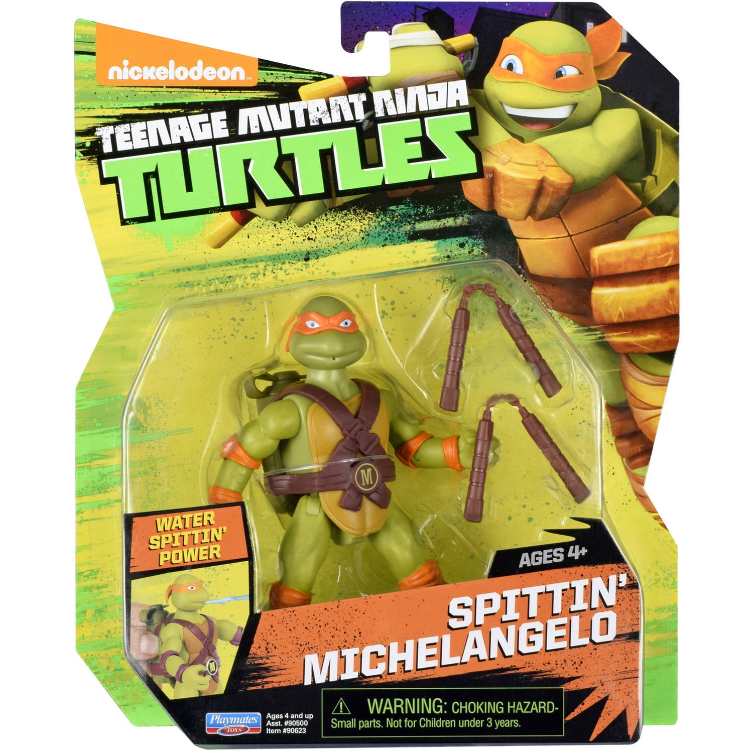 Teenage Mutant Ninja Turtles 5 Classic Spittin' Michelangelo