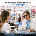 thumbnail image 3 of Gafas de Sol Bluetooth GetD con Traductor AI y Batería de 11 Horas, 3 of 9