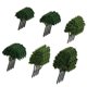thumbnail image 3 of Modelo de árboles verdes, mini dioramas, árboles, escala, ferrocarril, fotografía, accesorio, jardín de hadas 24 piezas, 3 of 9