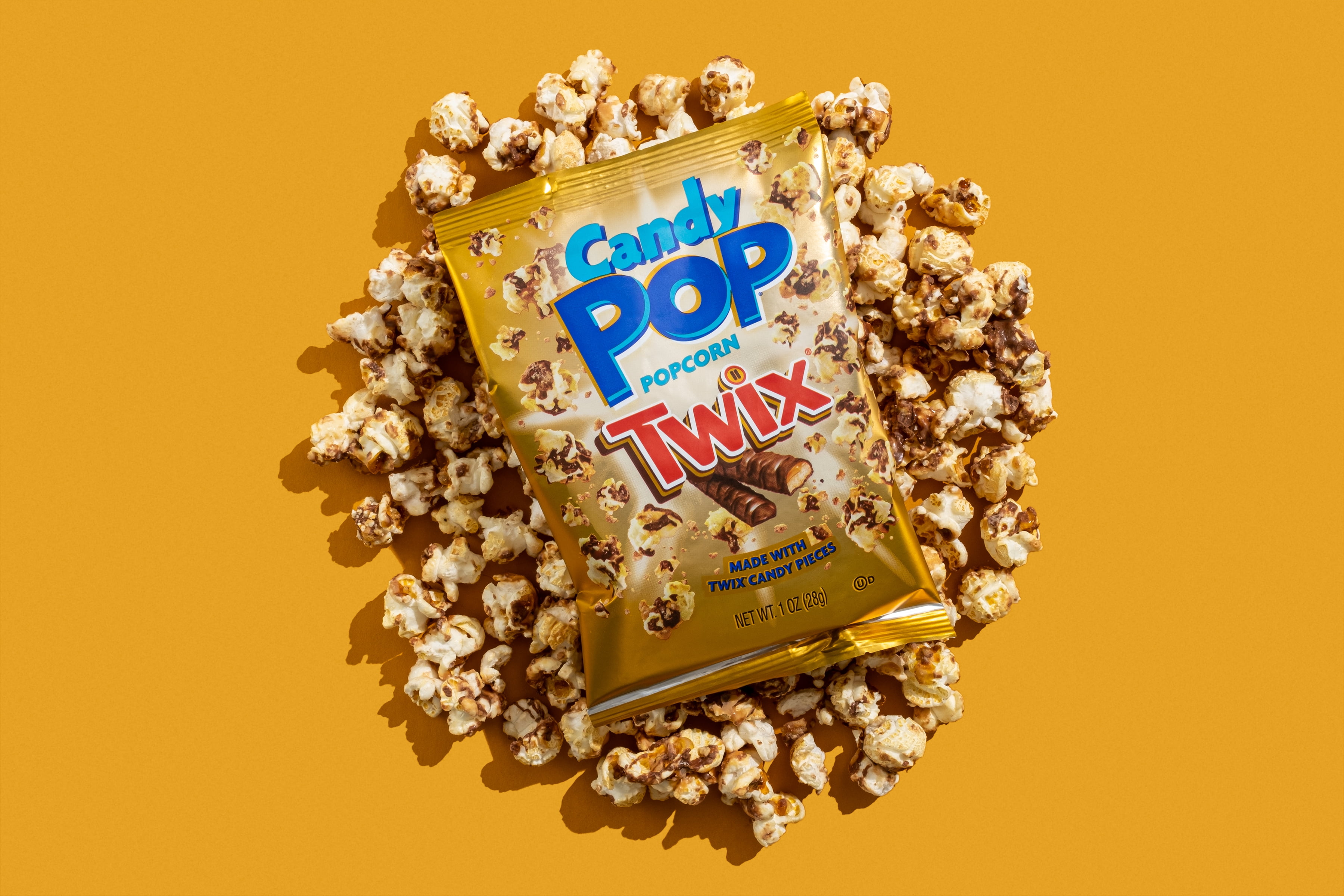 Candy Pop TWIX Caramel Chocolate Covered Popcorn, 5.25 oz