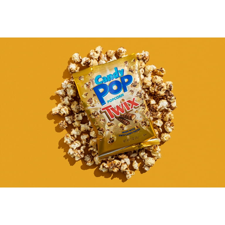 Candy Pop TWIX Caramel Chocolate Covered Popcorn, 5.25 oz
