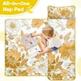 thumbnail image 4 of Pioneer Flower Floral Print Pattern Toddler Nap Mats for Kids Preschool,Sleeping Mat Bag or Kids,Toddler Sleeping Bag,Toddler Nap Mat or Daycare, 4 of 6