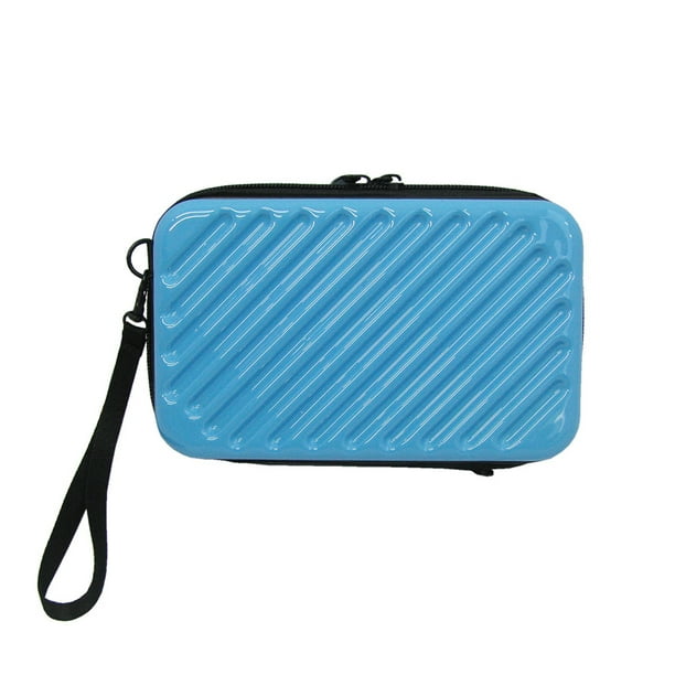 ESTUCHE DE ESENCIAS O COSMETIQUERA BOSCAINI 6006 AZUL ORO ANGELUS BOSCAINI 6006