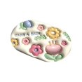 thumbnail image 2 of DOLITY 1x Bath Floor Mats Water Absorbent Non Slip Shower Mat for Bathtub Kitchen Pools Flower, 2 of 9