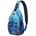 thumbnail image 1 of Sac à Dos Léger Motif Récif Océan et Corail avec Rangement Multi-Couches à la Mode et Durable pour Activités Extérieures et Voyages, 1 of 4