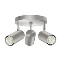 Dainolite 3 Light Spot Light in Satin Chrome