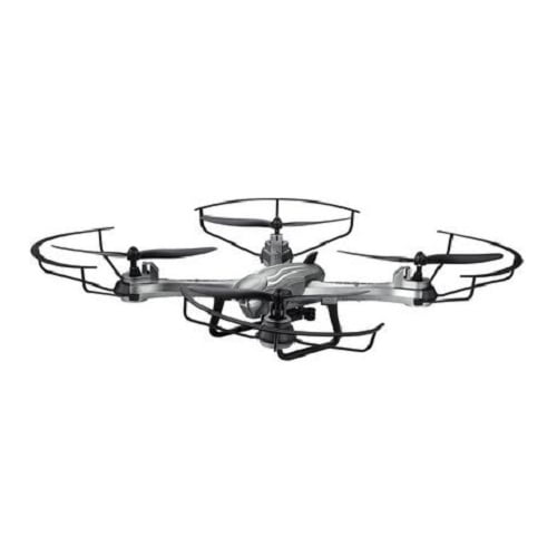 Restored Propel VL 3592 Maximum X15 Hybrid Stunt Drone With Hd Camera Silver Refurbished