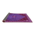 thumbnail image 2 of Ahgly Company Indoor Square Persian Purple Traditional Area Rugs, 7' Square, 2 of 4