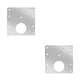 thumbnail image 4 of Scienceny Bisagra Universal para armario de Hotel, placa de montaje para reparación, bisagras para armario, tablero, accesorios para muebles, Mostrar como imagen 2Conjunto, 4 of 6
