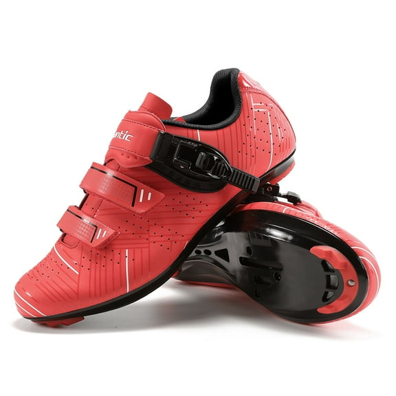 Santic Cycling Shoes Men's or Women's Road Cycling Riding Shoes Road Bike Shoes with Buckle