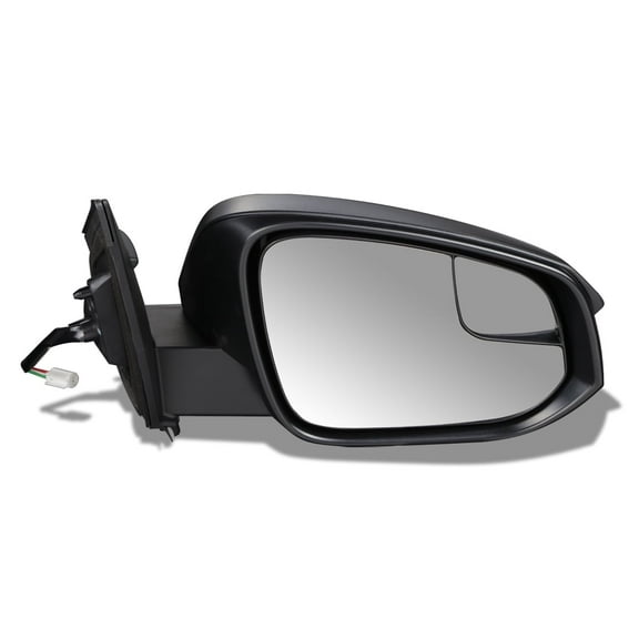 DNA Motoring Power Spotter Passenger Right Side Mirror for 16-18 Toyota RAV4 LE