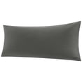 thumbnail image 1 of Funda de Almohada de 100% Algodón, Funda Almohada con Cierre de Cremallera Suave Transpirable para el Cuerpo , Funda para Almohada Larga para Dormitorio Hotel, Gris Oscuro 51x122cm Unique Bargains Funda de Almohada, 1 of 6